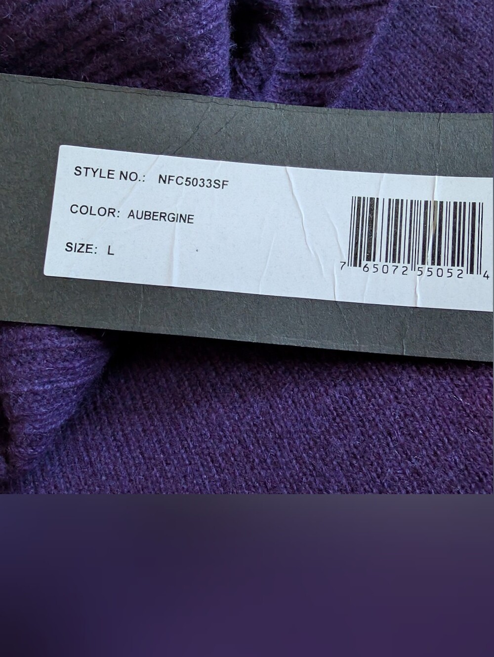 NWT Lusso Cashmere Turtleneck Midi Dress size Large - Picture 5 of 11